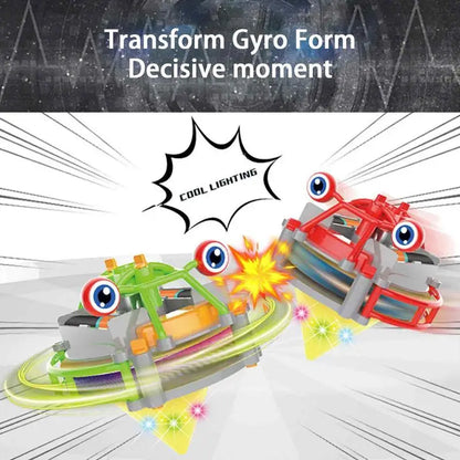 Magiczny robot na jednokołowcu do składania