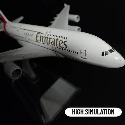 Model samolotu Fly Emirates A380 1:400